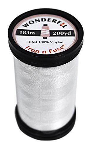 Wonderfil Iron 'n Fuse Heat Fusible Vinylon Thread