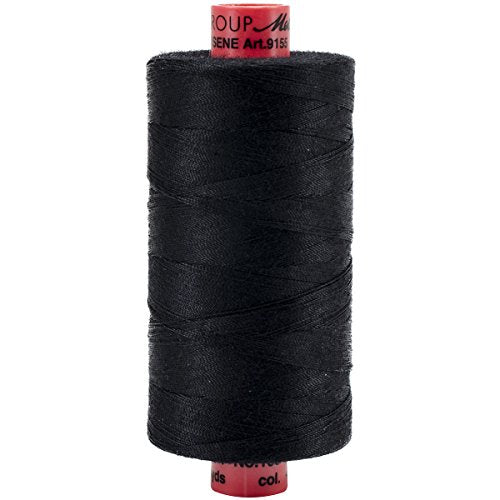 Mettler Metrosene 100% Core Spun Polyester Thread, 1, 097 yd, Black