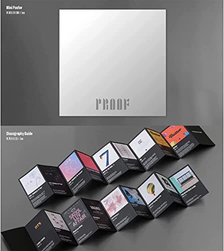 DREAMUS BTS - Proof Album Compact Edition Album+Gift(Decorative Stickers,Photocards)