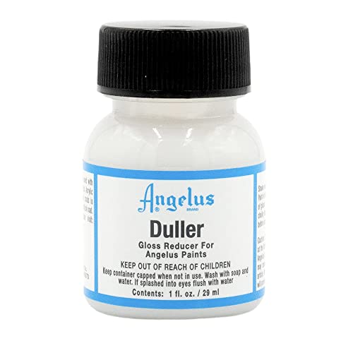 Angelus Duller for Acrylic Leather Paint Additive- Gloss Reducer for Angelus Paints- 1oz