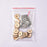 Milisten 20 Set Teddy Bear Craft Joints Plush Animal Bear Doll Joint Bolt Washers Set Multi Purpose Rotatable Wooden Joints for Craft Project 50MM