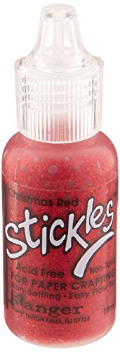 Stickles Glitter Glue .5oz, Christmas Red