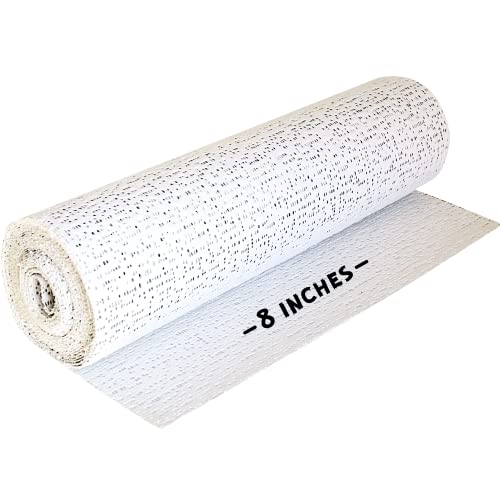 8 inches x 9 feet Plaster Cloth Gauze for Crafts Scenery Hobby Molds Mask Art Belly Casting - Premium Plaster Bandages Strips Wrap Cast Material Tape White - Extra Fast Setting (1 Roll)