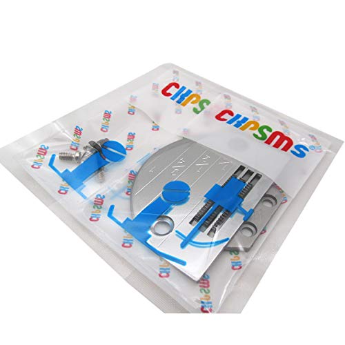 CKPSMS Brand - #149057+147150 1SET NEELDE Plate&Feed Dog with Screws Compatible with JUKI Brother Single Needle Sewing