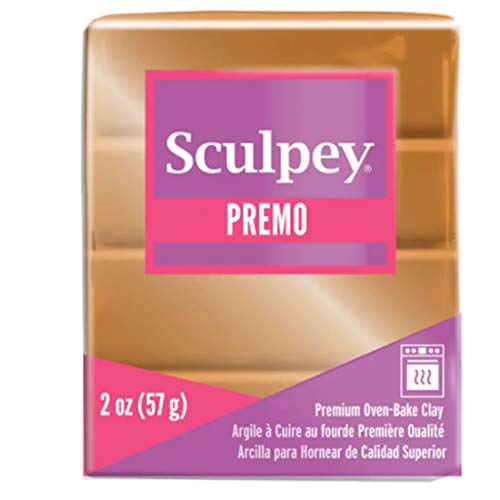Premo Sculpey Accents Oven Bake Clay (Gold)