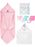 Simple Joys by Carter's Baby Girls' 8-Piece Towel and Washcloth Set, Unicorn/Flamingo, One Size