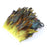 Lyra’s Yellow Rooster Feathers Fringe Trim by The Yard for Clothing Costume Decoration Crafts Feather Width 5-7 inches per Pack of 2 Yards