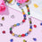 40Pcs Ladybug Beads Mixcolors Ladybug Lampwork Glass Beads Loose Spacer Beads for Jewelry Making DIY Handmade Crafts