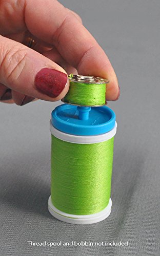 Taylor Seville Originals Bobbin Topper-Fits All Popular Sizes of Spools-Thread Lock Feature Helps Keep Thread Organized and Neat