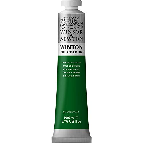 Winsor & Newton Winton Oil Color, 200ml (6.75-oz), Oxide Of Chromium