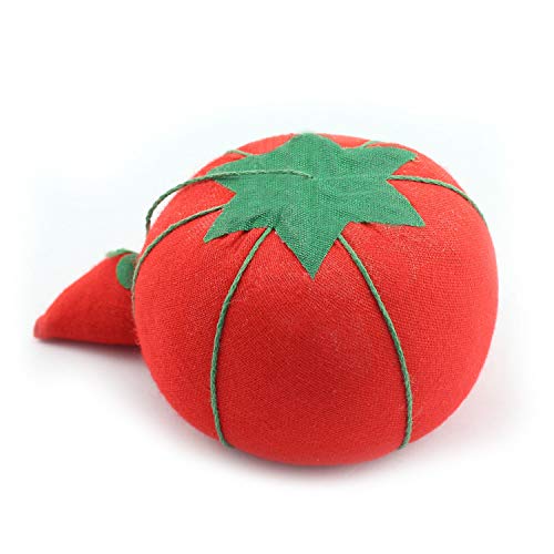 3PCS Tomato Shaped Needle Pin Cushion DIY Handcraft Tool for Cross Stitch Sewing Home Sewing Needle Pin Cushion Pillow Pincushion