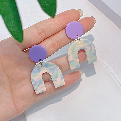 2 Set of Earrings Silicone Resin Mold Lots Shaped Epoxy Silicone Casting Molds for Jewelry Pendant Necklace Ornament,3D DIY Making Women Earrings Decor Crafts