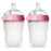 Comotomo Baby Bottle, Pink, 5 Ounce, 2 Count (Pack of 1)