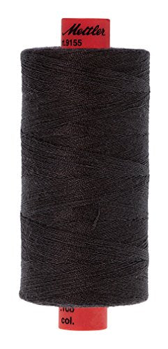 Mettler Metrosene Old Number 1155-0710 Poly Thread, 1000m/1094 yd, Mole Gray