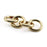 JCBIZ 6pcs 19x29mm Round Spring Snap Hooks Clip DIY Accessories for Handbag Purse Shoulder Strap Key Chains Buckle Zinc Alloy Circle Round Metal Spring Key Ring(Gold)