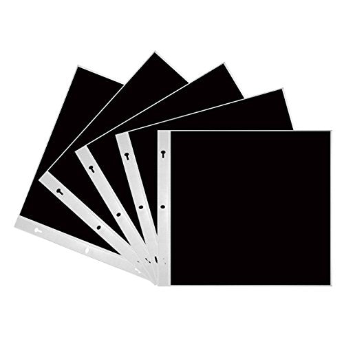 Pioneer Black Refill Pages for 8 Inch by 8 Inch Memory Books