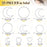 22 Pieces Dream Catcher Rings Metal Macrame Hoops Round Star Moon Heart Shape Macrame Rings for DIY Crafts Dream Catcher Making Home Wall Hanging Wreath Decoration (Silver)