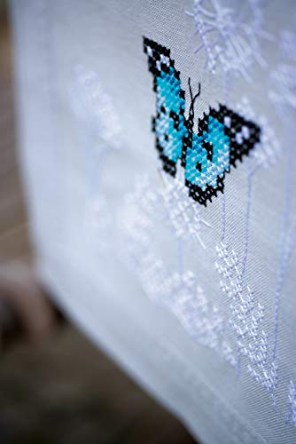 VERVACO (3PL) Stamped Cross Stitch, Butterfly Dance