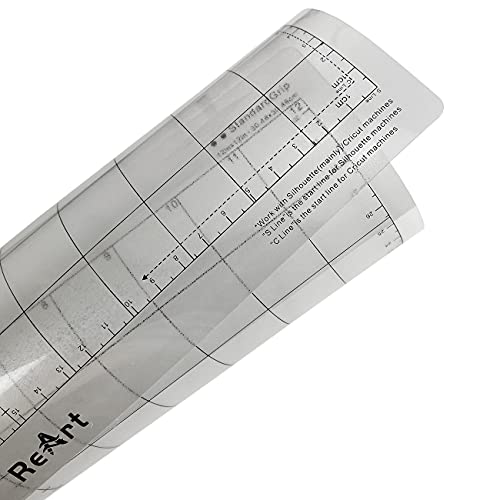 ReArt Standard Grip Cutting Mat for Silhouette Cameo 4/3/2/1 - 4 Packs 12" x 12" Adhesive Cut Mat Replacement Set Matts Vinyl Craft
