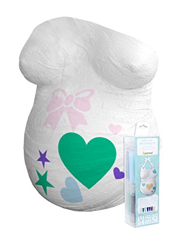 Pearhead Belly Cast Decorating Kit, Multi