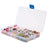 Plastic Organizer Boxes for Beads, Rhinestones, Jewelry Making (6.7 x 0.8 x 4 In, 6 Pack)