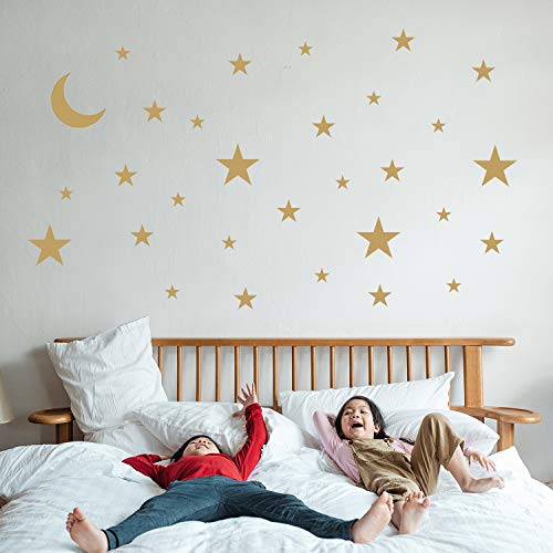 16 Pack Kids Stencils, Reusable Painting Stencils with Star, Circle, Heart, Moon Shape Patterns Stencils for Wall Painting Home Decor, 5.9 Inches