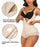 SHAPERX Shapewear for Women Tummy Control Fajas Colombianas Body Shaper Zipper Open Bust Bodysuit,SZ7200-Beige-New-4XL