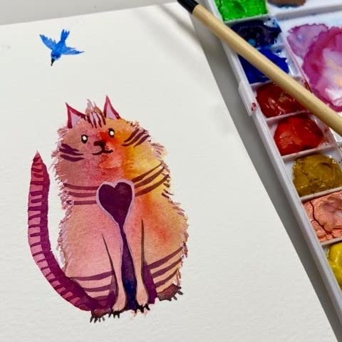 Yasutomo Niji Aquarelle Watercolor Set, 15 Colors