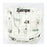 Zainpe 6Pcs Muslin Cotton Baby Christmas Bibs Xmas Tree Snowflake Bear Bib Adjustable Neutral Burp Cloths with 6 Absorbent Soft Layers for Unisex Infant Toddler Newborn Drooling Feeding Teething