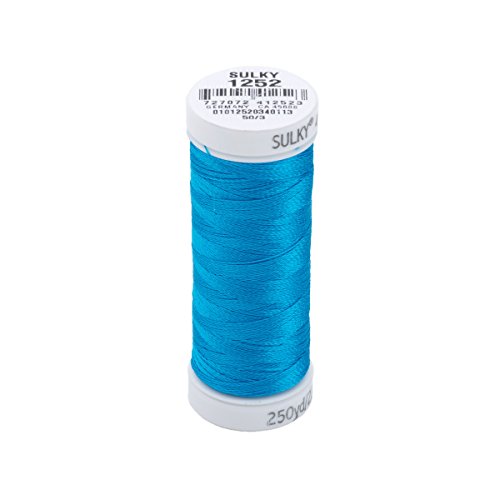 Sulky Rayon Thread for Sewing, 250-Yard, Bright Peacock