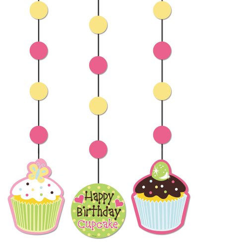 Creative Converting Sweet Treats Hanging Cutout Party Decorations