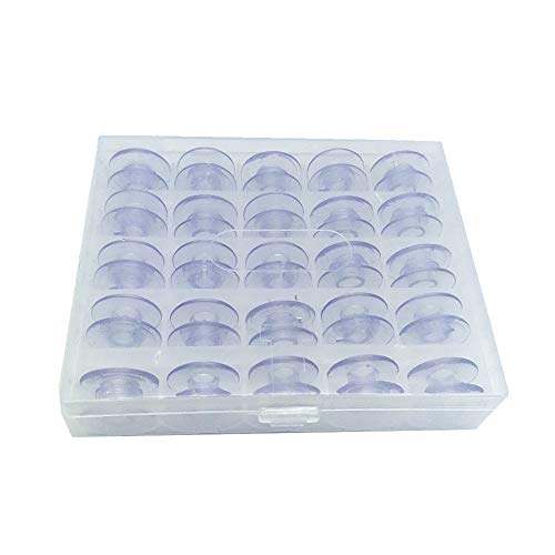 YEQIN 25 Pcs Sewing Machine Bobbins with Case For Pfaff Expression，Creative and performance