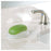 iDesign Plastic Soap Saver, Holder Tray for Bathroom Counter, Shower, Kitchen, 0.75 in. x 3.25 in. x 4.75 in., Clear