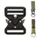Metal Buckle Quick Release Buckle Replacement for 1.25 inch （32mm) Adjustable Tactical Belt Dog Collar Backpack Repair
