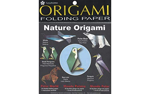 Fold 'Ems Polar World Origami Paper, 18-Pack