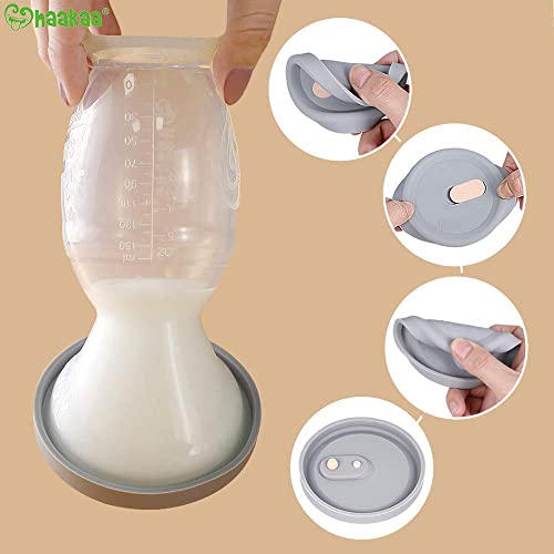 haakaa Lid Manual Breast Pump Silicone Cap Fit All Haakaa Breast Pumps 1 pc