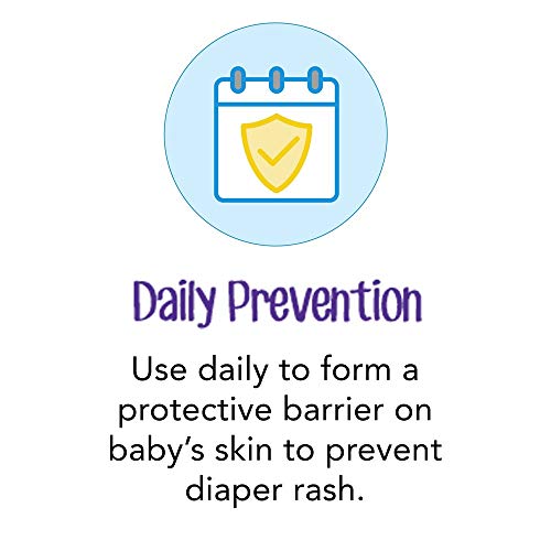 Desitin Daily Defense Baby Diaper Rash Cream with Zinc Oxide to Treat, Relieve & Prevent diaper rash, Hypoallergenic, Dye-, Phthalate- & Paraben-Free, 4.8 oz