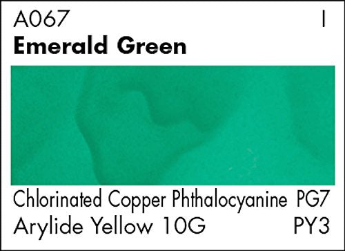 Grumbacher Academy Watercolor Paint, 7.5ml/0.25 Ounce, Emerald Green (A067)