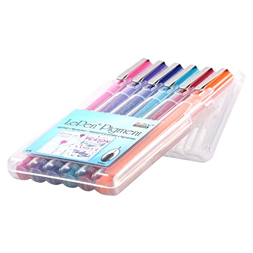 Uchida Le Pen Pigment, Jewel Colors, 1 Count, Pack of 1