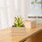 12 PCS 4'' x 4'' Rustic Wooden Box Storage Organizer Craft Box for Collectibles Home Venue Decor Succulents