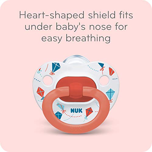 NUK Orthodontic Pacifiers, Blue, 18-36 Months, Pack of 2