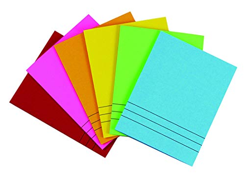 Hygloss Products Colorful Lined Books – Bright Cover - Paperback Books For Journaling, Writing, Arts & Crafts & More - Fun Classroom Or Kids Activity - 1 Book - Color May Vary, 4.25 x 5.5-Inch