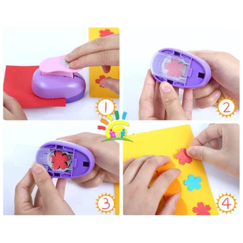 CADY Crafts Punch 2.5 cm Paper Punches Paper Flower (Sun)