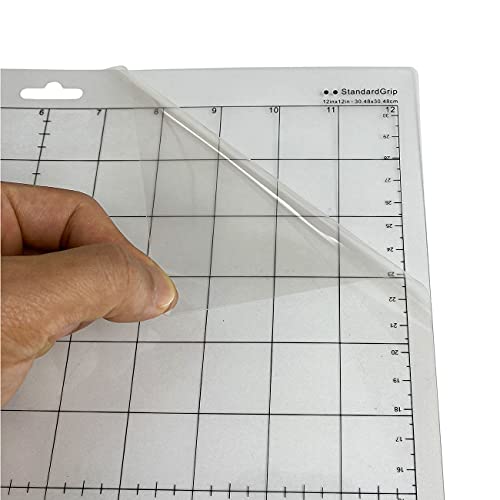 ReArt Standard Grip Cutting Mat for Silhouette Cameo 4/3/2/1 - 4 Packs 12" x 12" Adhesive Cut Mat Replacement Set Matts Vinyl Craft