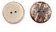 All in ONE Brown 2 Holes Coconut Shell Sewing Buttons Clothing Accessories (10MM 100PCS)