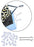 Mandala Crafts Mask Adjuster Elastic Cord Lock Tightener Clip Toggle Buckle for Adult Children Face Mask Adjustable Ear Loop Drawstring Pack of 200 White