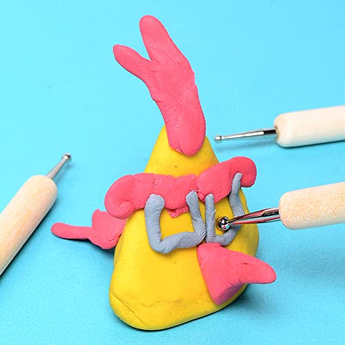 31 Pcs Cake Decorating Tool Set, Fondant Tool, Polymer Clay Tool, Modeling Clay Sculpting Tools Kits for Pottery Sculpture