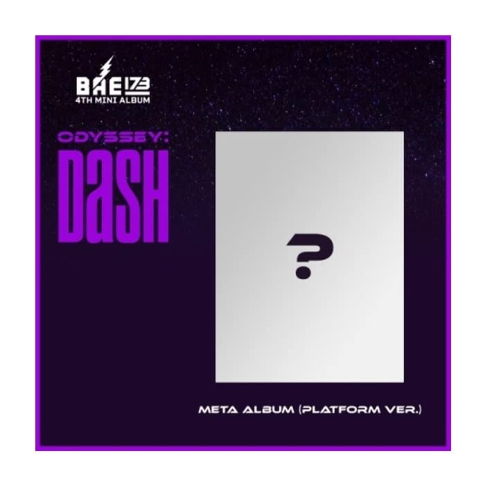 DREAMUS BAE173 ODYSSEY : DaSH 4th Mini Album Platform Version Card Holder+PVC Photocard Album+Photocard+Postcard+Tracking