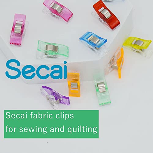 Secai Sewing Clips for Crafting and Quilting,Pack of 30PCS Clips for Sewing Supplies
