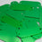 StayMax Aluminum Engraving Blanks Tags Stamping Blanks Tags with 2 Holes 25 Pack (Green)